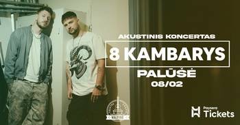 Palūšės valtinė baras pristato: "8 kambarys"