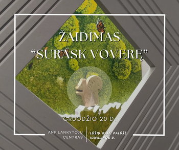 Edukacija ANP Lankytojų centre