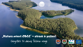 Orientacinės varžybos „Natura orient 2022” Labanoro regioniniame parke