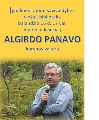 A.Panavo autorinis vakaras