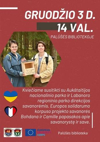 MEETING WITH VOLUNTEERS FROM FRANCE AND UKRAINE