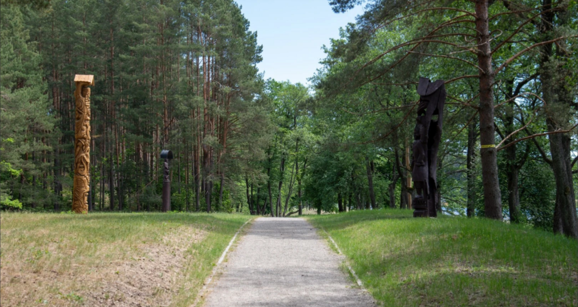 Pėsčiųjų ir dviračių takas Palūšė-Meironys